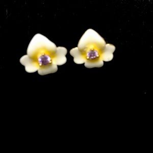 Kate Spade flower earrings